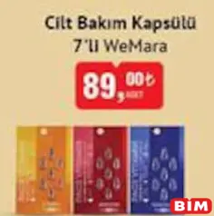 WEMARA CİLT BAKIM KAPSÜLÜ 7'Lİ